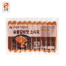 베스트식품 사조오양 숯불갈비맛 소시지 1kg x10개, 단품