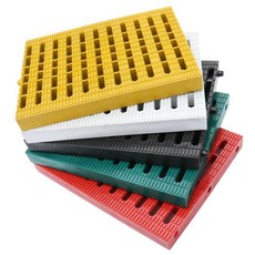 배수로 덮개 무소음 트렌치 플라스틱 그레이팅, 300x 300x 25 회색, 1개