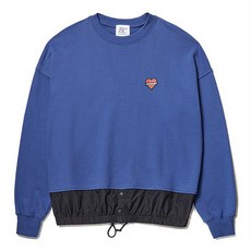 비욘드클로젯 비욘드클로젯 NOMANTIC HIGH-TECH MIX SWEAT-SHIRTS CLASSIC BLUE (5112740)