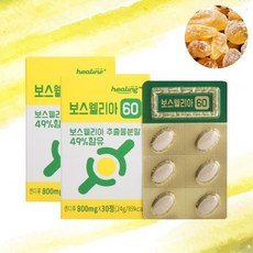 보스웰리아 보스웰릭산 영양제 30정X2개묶음, 보스웰리아30정X2개묶음