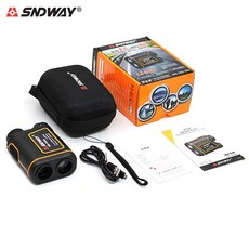 SNDWAY SW 1000A 1000/1500m 거리측정기 방수 USB 충전식 골프 헌팅 레인지 파인더 스팟팅 망원경 레이저 파인더, 01 1000m