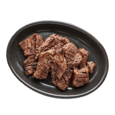 소갈비 순살 뼈없는 소고기 양념갈비, 1개, 400g