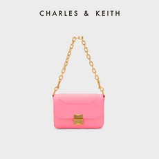 찰스앤키스 CHARLES&KEITH CK2-80782030 메탈 버클 체인 숄더백