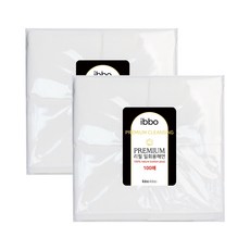 이뽀이뽀 프리미엄 일회용해면 L 100매 리필용 2개 (총200매) 클렌징 세안 스킨케어 관리실 닦토 토너팩 피부미용 일회용수건, 100매X2개(총200매), 1개