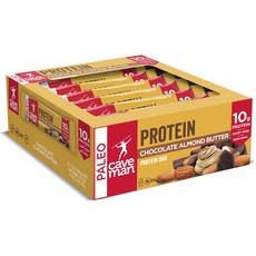 케이브맨 프로틴바, 초콜릿 아몬드 버터 50% 할인