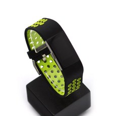 fitbit 핏빗차지2 스트랩 그린 우레탄밴드 스포츠 시계줄 커넥터 URS4FBC2