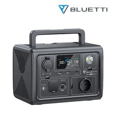 BLUETTI 블루에티 EB3A파워뱅크 600W 268Wh 캠핑용 휴대용 태양광 고속충전 대용량 보조배터리 앱 컨트롤 UPS모드, EB3A