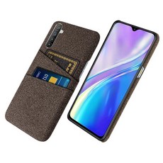 OPPO Realme XT X2 X 2 RealmeXT realmx2 Funda Realme X T 2 Coque Realme XT X2 케이스 럭셔리 패브릭 듀얼 카드 전화 커버, 1개
