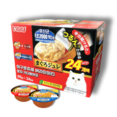 이나바 마구로쥬레 유산균 65G X 24개 코스트코 고양이간식, 1개