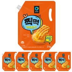 청정원 찍먹 오지치즈소스 2kg 5개