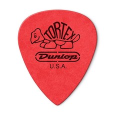 [미국수입정품] Jim Dunlop Tortex T3 샤프 팁 기타 피크 161837, 레드, 72팩