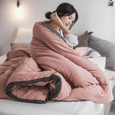 사계절 따뜻한 향균 이불 부드러운 학생 고급 이불