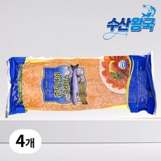 칠레산 건염 훈제 연어 슬라이스, 4개, 1.45kg 내외