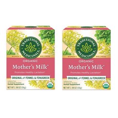 트레디셔널 메디셔널 마더스 밀크 Mothers Milk 32티백 2개