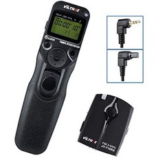 VILTROX 유선 또는 무선 셔터 릴리즈 타이머 리모콘 C1 C3 foR 캐논 EOS R 80D 77D 70D 60D T7i T6i T6 T, 상세 설명 참조0, 상세 설명 참조0