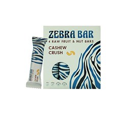lets make 소고기배이유식 영국배송 상온 아기 힙 배 야채 고기 퓨레Zebra Bar 캐슈 크러시 과일 너트바 인공 설탕없이 비건글루텐과 유당 프리 스포츠 영양 건강한 식생활 슈퍼푸드 밸류팩 4 x 35g-66529, 단일옵션, 단일옵션