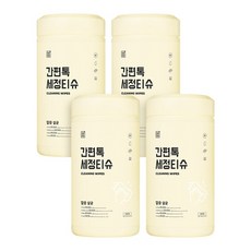 [KT알파쇼핑]총800매★깔끔대장 간편톡 세정티슈 4통