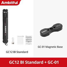 GC12 골드크로우 LED 소프트라이트 2700K-6500K, 키트 1, 1개