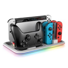 조이트론 닌텐도 스위치 LED 차징 스테이션 멀티 충전기, JTSW-184, 1개