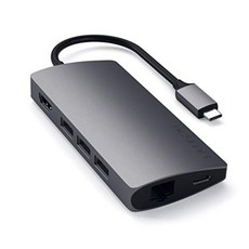 Satechi 사테치 타입C V2 슬림 USB 멀티 허브 Type-C