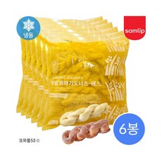 삼립 찹쌀꽈배기 냉동생지 꽈베기 6봉 45gx120개입, 6개, 45g