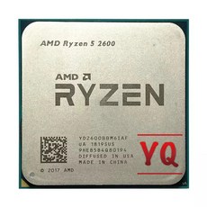 cpu 7950x3d i99900k 5800x3d 컴퓨터부품 라이젠 5600x 5600 AMD Ryzen 5 2600 3.4 GHz 6 코어 12 YD2600BB, 한개옵션0