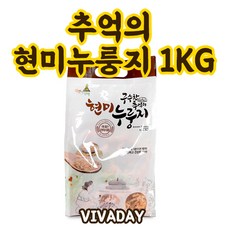 구수한 추억의 현미 누룽지 1kg 곤약 가공 식품, EC 구수한 추억의 현미누룽지 1kg