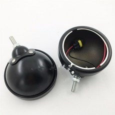 2개 안개등 안개 1/2 크롬 30w 램프 LED 5 할리 4 조명 오토바이 보조 헤드라이트, 아이스 블루