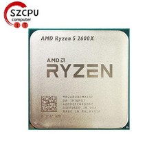 AMD 라이젠 5 2600X R5 3.6 GHz 중고 게이밍 젠 + 0.012 6 코어 12 스레드 CPU 프로세서 YD260XBCM6IAF 소 - 2600x