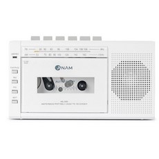 [아남] 휴대가능 USB SD 카드재생 라디오 카세트 A-37 [화이트]