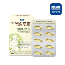 매일유업 맘스앱솔루트 식물성 오메가3 700mg*60캡슐, 1박스