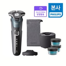 [필립스] [빠른배송]SkinIQ 5000 시리즈 전기면도기 S5882/76 페트롤 블루, 상세 설명 참조