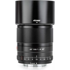 [독일] VILTROX 56mm F1.4 AF STM 고정 초점 프라임 렌즈 자동 초점 후지 X 마운트 후지필름 X-T3 X-T2 X, 단일옵션