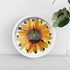 해바라기시계십자수