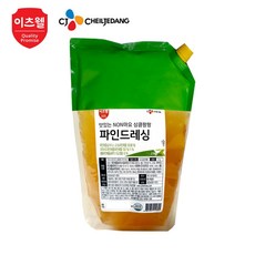 이츠웰 상큼팡팡 파인드레싱 2kg 파인애플소스, 1팩