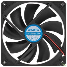COOLERTEC CT-14025L12R-2P 케이스쿨러, 선택없음