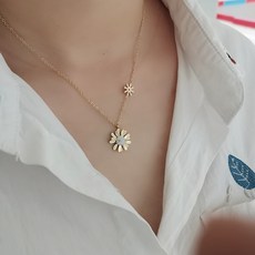 데이지목걸이