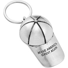 Donald Trump 2020 Gifts Keep Make America Grea (Maga Baseball Hat Opener Keychain - Antique Silver), 본상품