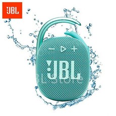 100 오리지널 JBL 클립 4 미니 휴대용 무선 블루투스 스피커 스테레오 사운드 모드 IP67 방수 야외 파티, Mint Green