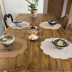 엔틱식탁매트