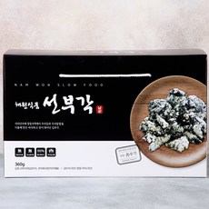 남원 찹쌀 전통 프리미엄 수제 덜짠 김부각튀김 반찬 간식 술안주 명절 선물세트