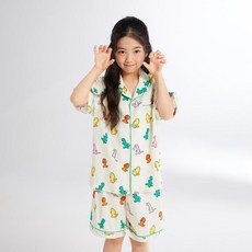 스파오키즈 아동 조구만 반팔 파자마크림248 64ream