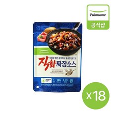 풀무원 [풀무원] 생직화짜장소스180g 18개, 180g - 위드잇짜장