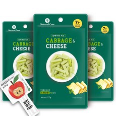네츄럴코어 비프치즈육포, 1box, 치즈앤브림(양배추) X 5개+치즈춥스1종