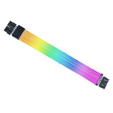 LIAN LI STRIMER WIRELESS GPU 2x8핀 케이블 (PW8-1W 0.34m) 컨트롤러 미포함, 1개 1개