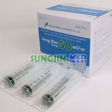 정림 일회용주사기 50ml 18Gx38mm 25개입, 1개