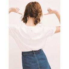 [블랑앤에클레어]Powell White 티셔츠_SS1634WH