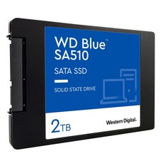 WD Blue 2TB SA510 3D NAND SATA III 2.5인치 내장 SSD - wdblue2tb