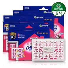 [유한양행] 해피홈 에어넷 모기 방충망형 x 4개, 1.방충망형 x 4개