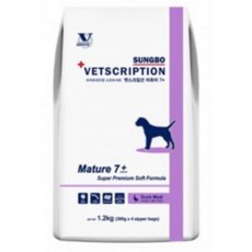 벳스크립션 머츄어 7+ VETSCRIPTION MATURE 1.2kg (300g x 4지퍼팩)